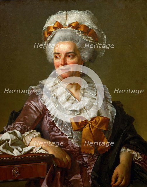 Portrait of Geneviève Jacqueline Pécoul. Artist: David, Jacques Louis (1748-1825)