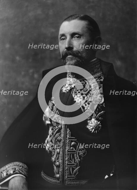 Gaston Liebert, portrait photograph, 1919 May 27. Creator: Arnold Genthe.