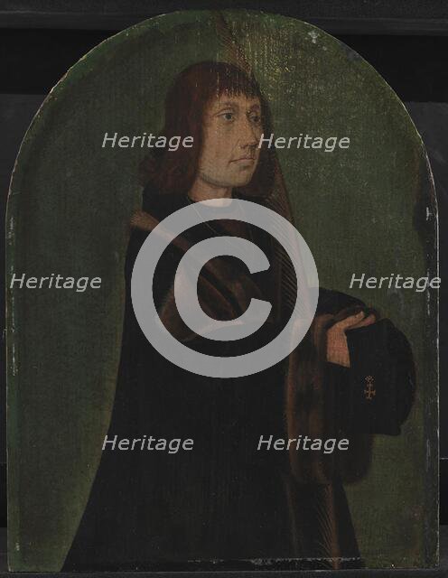 Portrait of a Man, 1501-1515. Creator: Master of Alkmaar.