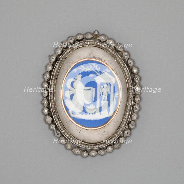 Medallion with Sacrifice to Hymen, Burslem, Late 18th century. Creator: Wedgwood.