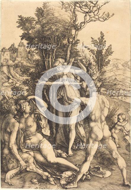 Hercules at the Crossroad, 1498/1499. Creator: Albrecht Durer.