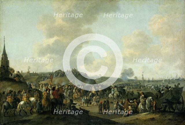 The Departure of Charles II of England from Scheveningen, June 2, 1660, 1660-1683. Creator: Hendrick de Meijer.