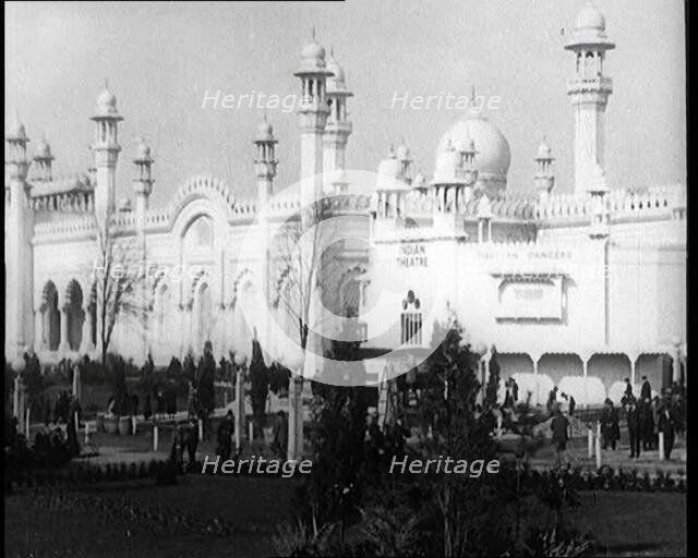 Indian Theatre at the British Empire Exhibition, 1920s. Creator: British Pathe Ltd.