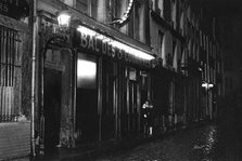 Entrance of a bal-musette, Rue de Lappe, Paris, 1931. Artist: Ernest Flammarion