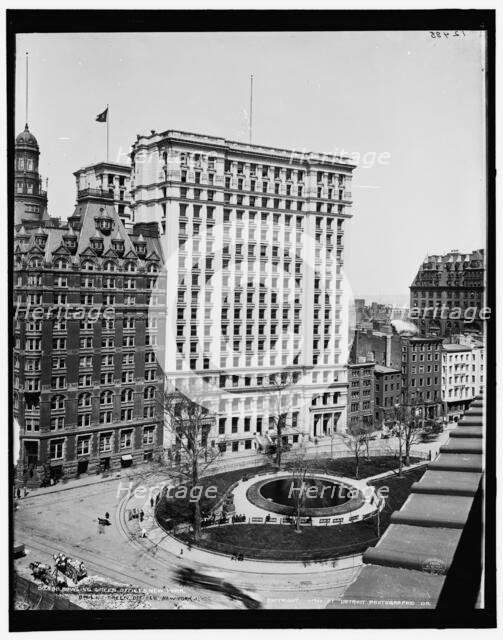 Bowling Green offices, New York, c1900. Creator: Unknown.