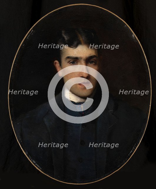 Portrait of Lucien Guitry (1860–1925). Artist: Makovsky, Konstantin Yegorovich (1839-1915)