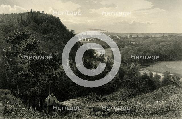 'East Rock, New Haven', 1874. Creator: Samuel Valentine Hunt.