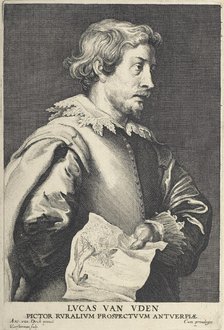 Lucas van Uden. From Icones principum virorum ('The Iconography'),  after 1645. Creator: Lucas Vorsterman.