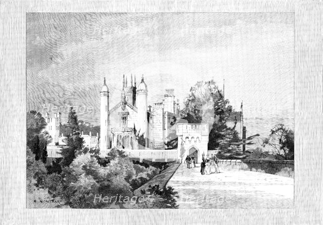 English Homes No. XLIII: Alton Towers, 1898. Creator: Unknown.