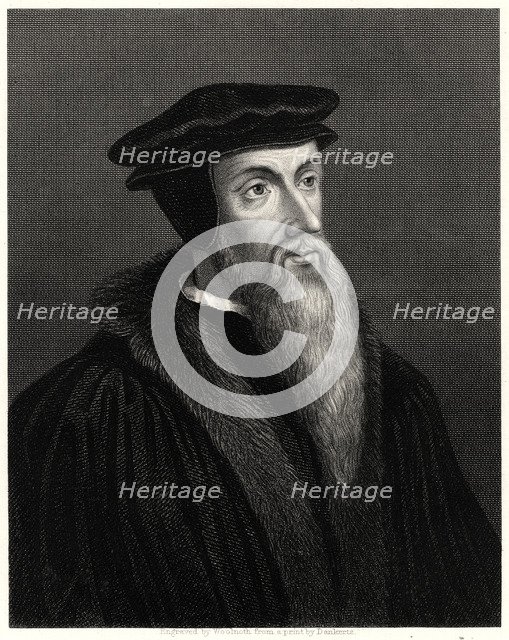 'Calvin', 19th century. Artist: Thomas A Woolnoth