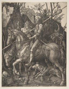 Knight, Death and the Devil, 1513. Creator: Albrecht Durer.