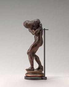 Male Nude Standing in a Fearful Pose, probably 1530s. Creator: Niccolò Tribolo.