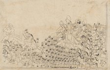 A Ruler in Procession, early 19th century. Creator: Unknown.