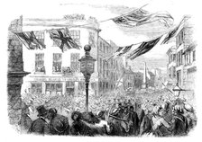 Celebration at Jersey of the Opening of the Channel Islands Telegraph, 1858. Creator: Unknown.