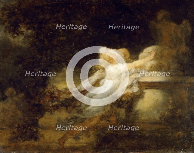 Love Pledge (The voeu a l'amour). Artist: Fragonard, Jean Honoré (1732-1806)