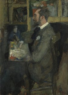 Théo Hannon, 1881-1882. Creator: James Ensor.