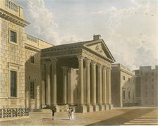 North entrance of the Carlton House, Westminster, London. Artist: Unknown