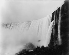 The [Horseshoe] Falls from below, between 1890 and 1899. Creator: Unknown.