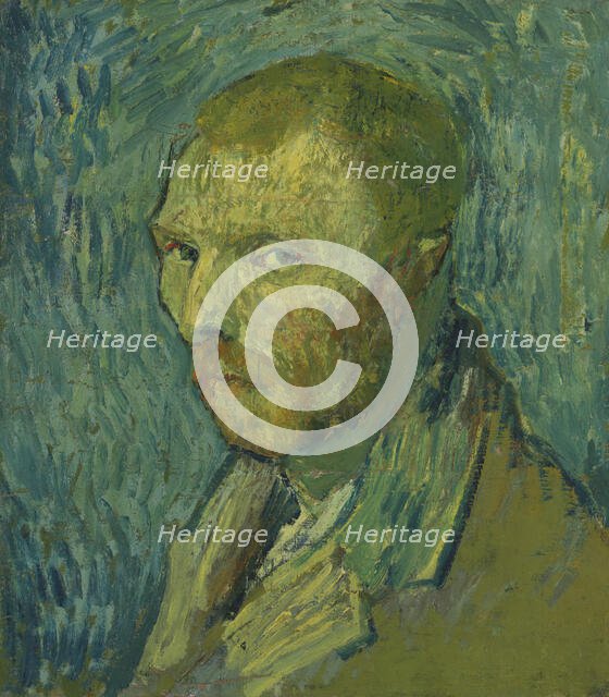 Self-portrait, 1889. Creator: Vincent van Gogh.