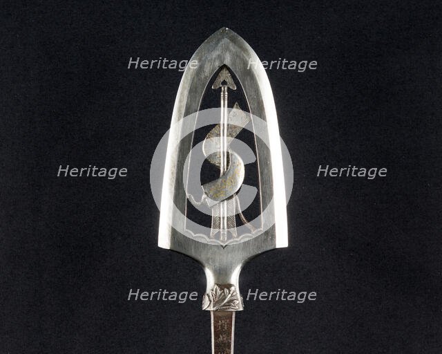 Ceremonial Arrowhead , Japanese, dated 1645. Creator: Umetada Motoshige.