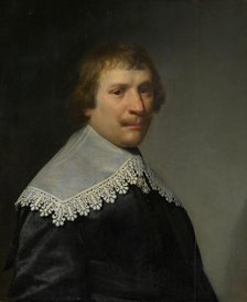 Male portrait, Undated. Creator: Michiel van Mierevelt.