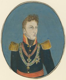 Gebhard Leberecht von Blücher (1742-1819), c. 1800. Artist: Anonymous  