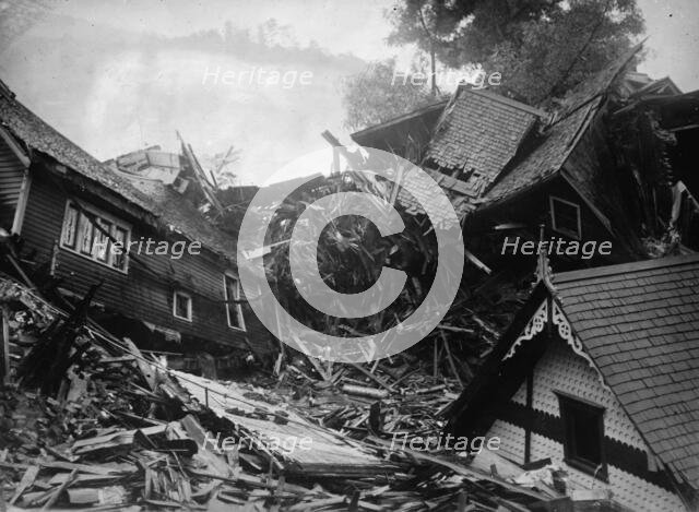 Austin Dam - Flood wreck, between c1910 and c1915. Creator: Bain News Service.