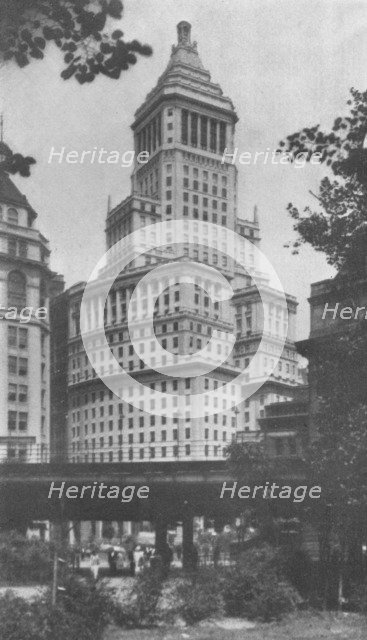 Standard Oil Building, New York City, 1924. Artist: Unknown.