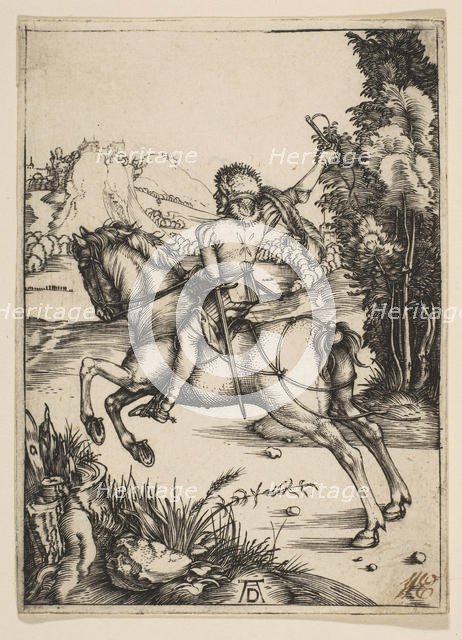 The Little Courier.n.d. Creator: Albrecht Durer.