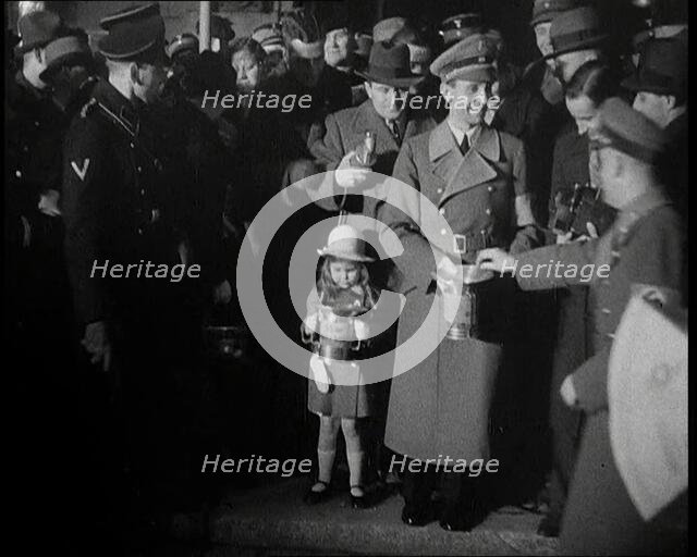 Joseph Goebbels Collecting for Charity, 1930s. Creator: British Pathe Ltd.