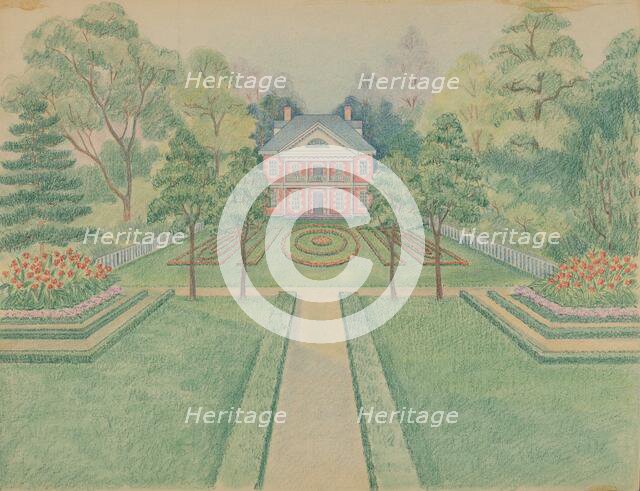 N.W. Stuyvesant Residence, c. 1936. Creator: Tabea Hosier.