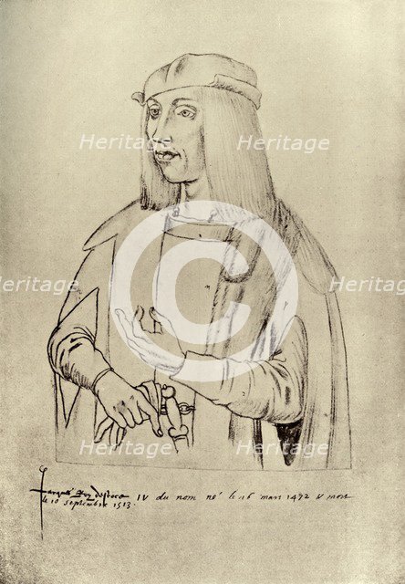 'James IV, King of Scotland', (1909). Artist: Jacques Leboucq.