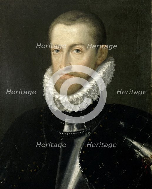 Portrait of Rudolf II of Austria (1552–1612), Holy Roman Emperor, ca 1578. Artist: Rota, Martino (c. 1520-1583)