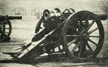 'Types of Arms - The 5-Inch Howitzer or Siege Gun', 1900. Creator: Unknown.