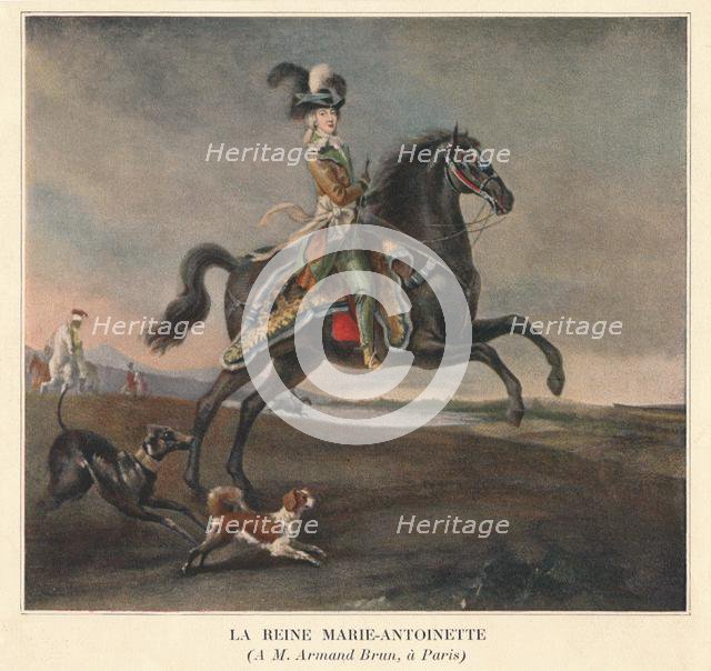 'La Reine Marie-Antoinette', 1783. Creator: Unknown.