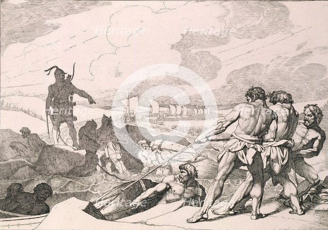 Oleg of Novgorod's campaign against Constantinople, 1832.