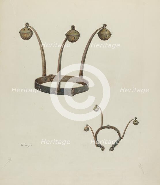 Slave Collar, c. 1937. Creator: Al Curry.
