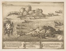 Capture of Two Galleys at Byserta, 1628. Creator: Stefano della Bella.