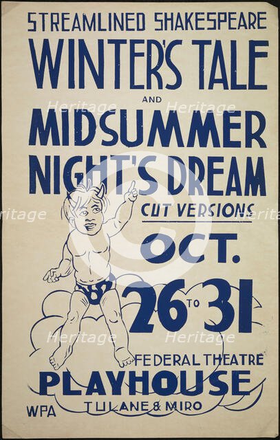 Winter's Tale, New Orleans, 1937. Creator: Unknown.