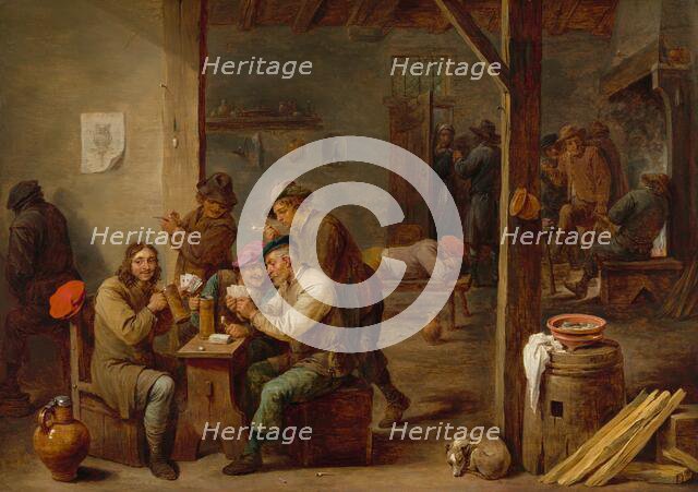 Tavern Scene, 1658. Creator: David Teniers II.