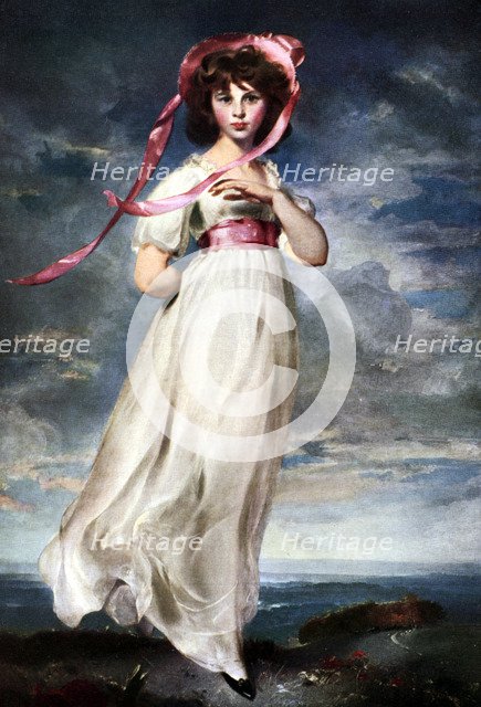 Sarah Barrett Moulin ('Pinkie'), 1794 (1926).Artist: Thomas Lawrence