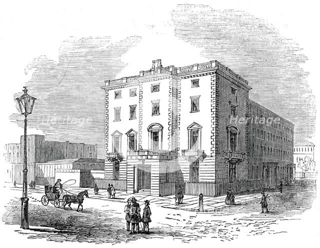 Lord John Russell's house, Chesham-Place, 1845. Creator: Unknown.