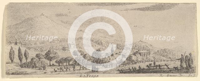 La Terre, from The Elements, 17th century. Creator: Reinier Zeeman.