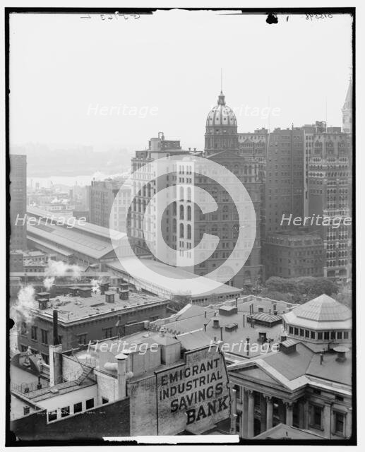 Heart of New York, N.Y., c1908. Creator: Unknown.