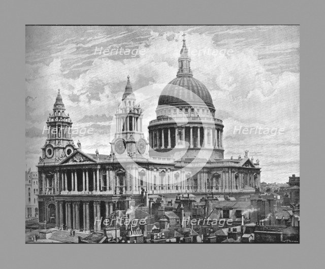 St.Paul's Cathedral, London, c1900. Artist: Frith & Co.