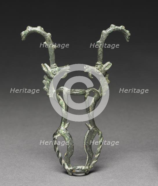 Ibex Standard Finial, c. 700-600 BC. Creator: Unknown.