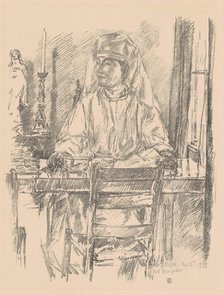 Red Cross Nurse, 1918. Creator: Frederick Childe Hassam.