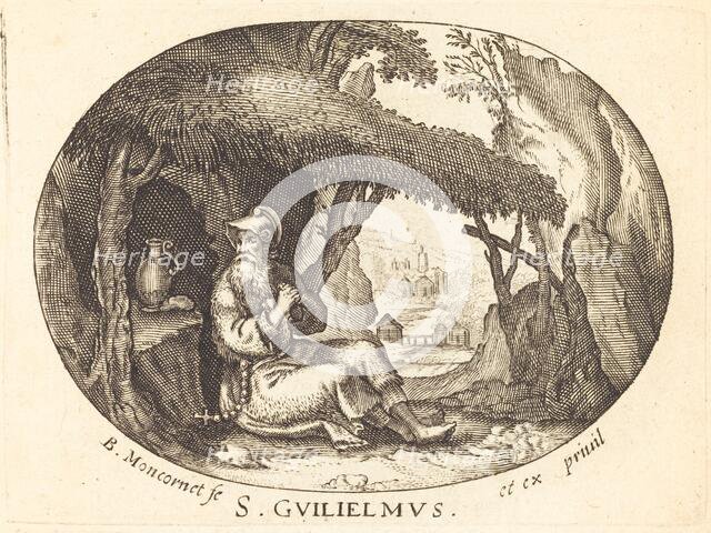 Saint William the Hermit. Creator: Balthasar Moncornet.