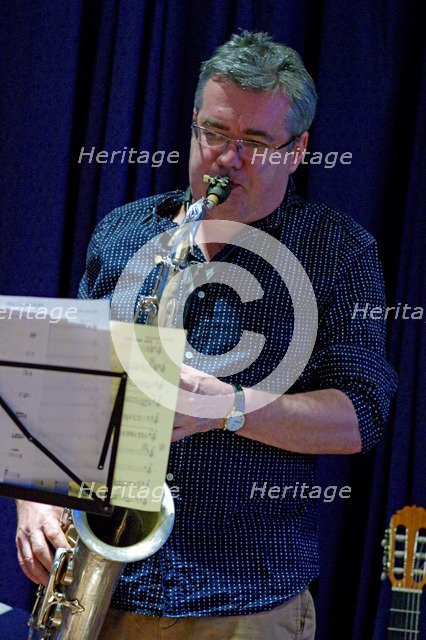 Mark Lockheart, Watermill Jazz Club, Dorking, Surrey, 2014. Artist: Brian O'Connor.