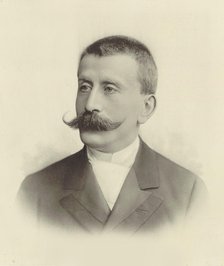 Portrait of pianist and composer Moritz Moszkowski (1854-1925). Creator: Anonymous.